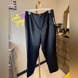 a new day Black Dress Pants Straight-Leg Formal